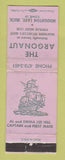 Matchbook Cover - The Argonaut Houghton Lake MI WEAR