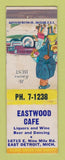 Matchbook Cover - Eastwood Cafe East Detroit MI