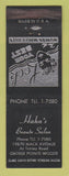 Matchbook Cover - Hahn's Beauty Salon Grosse Pointe Woods MI