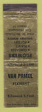Matchbook Cover - Van Pamel Flowers Detroit MI WEAR