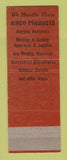 Matchbook Cover - Arco Welding Supply Baker's Gas Detroit MI