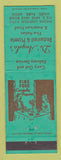 Matchbook Cover - De Angelo's Restaurant Pizza Hazel Park MI WEAR