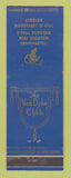 Matchbook Cover - The Van Dyke Club Detroit MI
