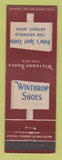 Matchbook Cover - Winthrop Shoes for Men Peter's Detroit MI