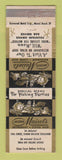 Matchbook Cover - Arthur Maisel's Restaurant Miami Beach FL WEAR