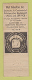 Matchbook Cover - George's Sidewalk Cafe Charlevoix MI WEAR