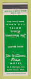 Matchbook Cover - The Williams House Motel Battle Creek MI