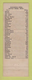 Matchbook Cover - The Williams House Motel Battle Creek MI