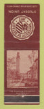 Matchbook Cover - University of Detroit MI Student Union