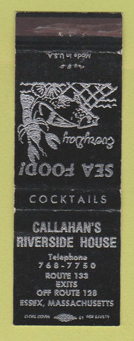 Matchbook Cover - Callahan's Riverside House Essex MA
