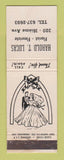 Matchbook Cover - Harold Lucas Flowers Bridal QC? WEAR