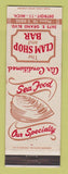 Matchbook Cover - Clam Shop and Bar Detroit MI