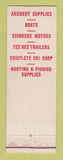 Matchbook Cover - Sports Mart Sporting Goods Detroit Royal Oak MI