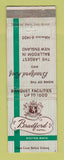 Matchbook Cover - Bradford Hotel Boston MA WEAR