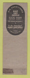 Matchbook Cover - Webster Hall Hotel Pittsburgh PA