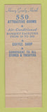 Matchbook Cover - Henry Grady Hotel Atlanta GA