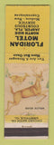 Matchbook Cover - Floridan Motel Jasper FL