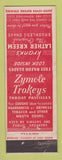 Matchbook Cover - Krank's Lather Kreem Shaving Cream Zymole Cough Drops