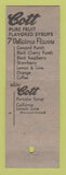 Matchbook Cover - Cott Fruit Syrup Drinks
