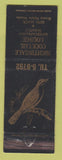 Matchbook Cover - Nightingale Cocktail Lounge Grosse Pointe Woods MI WEAR