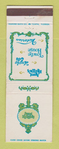 Matchbook Cover - Aunt Hattie's St Petersburg Clearwater Tampa FL WORN