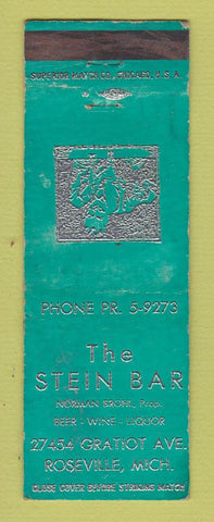 Matchbook Cover - The Stein Bar Roseville MI WEAR