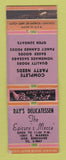 Matchbook Cover - Ray's Deli Detroit MI WEAR