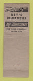 Matchbook Cover - Ray's Deli Detroit MI WEAR