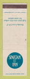 Matchbook Cover - Spartan Inn  Orlando FL WEAR