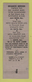 Matchbook Cover - Peoples State Loans Detroit MI