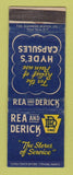 Matchbook Cover - Rea and Derick Hyde's Capsules Drug