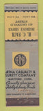 Matchbook Cover - AETNA Insurance HC Fach Detroit MI
