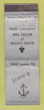 Matchbook Cover - Linn's Sandusky OH WEAR