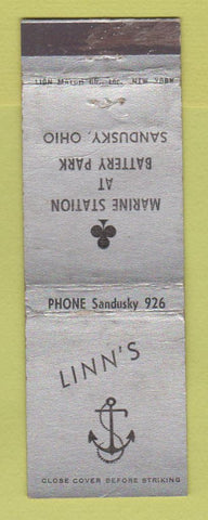 Matchbook Cover - Linn's Sandusky OH WEAR