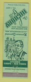 Matchbook Cover - Hickory Grill Cleveland OH