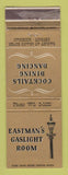 Matchbook Cover - Eastman's Gaslight Room Detroit MI