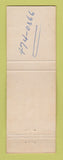 Matchbook Cover - Tom King's All Star Golf Range Farmington MI CREASE