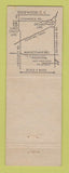 Matchbook Cover - Edgewood Country Club Commerce Charter Township MI WEAR