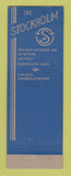 Matchbook Cover - Stockholm Restaurant Smorgasbord Detroit MI