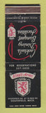 Matchbook Cover - King's Arms Restaurant Southfield MI WEAR