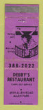 Matchbook Cover - Debby's Restaurant Allen Park MI WORN