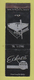 Matchbook Cover - Eckener's Chop House Detroit MI WEAR
