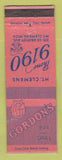 Matchbook Cover - Gordon's Bar Grill Mount Clemens MI WEAR
