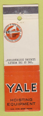 Matchbook Cover - Yale Hoisting Equipment WEAR