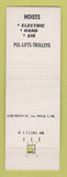 Matchbook Cover - Yale Hoisting Equipment WEAR