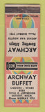 Matchbook Cover - Archway Bowling Detroit MI