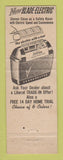 Matchbook Cover - Sunbeam Electric Razor Shavemaster