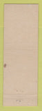 Matchbook Cover - USO Variety Club Canteen Pittsburgh PA WEAR