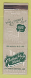 Matchbook Cover - Central Plaza Hotel Chicago IL