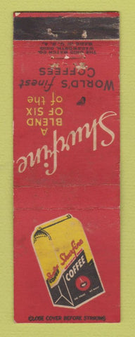 Matchbook Cover - Shurfine Grocery Coffee WEAR